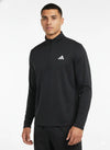 Men’s Black Athletic Half-Zip Training Pullover