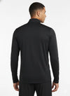 Men’s Black Athletic Half-Zip Training Pullover