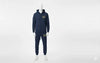 Men’s Premium BLUE Hoodie & Jogger Tracksuit Set – Soft Fleece, Comfort Fit
