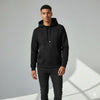 Alivertex Classic Black Hoodie – Premium Soft Cotton Blend