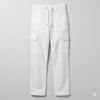 Men’s White Plain Cargo Trouser – Premium Cotton